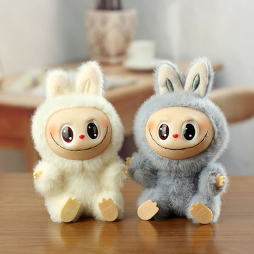 Hot sale labubu Doll PlushToys for Modern Home Decor, Collectible Toy Set for Desk Accessories