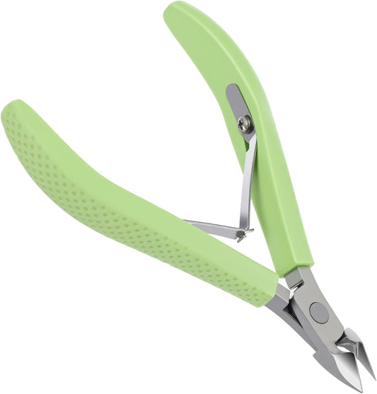 Best Quality Cuticle Trimmer, Professional Nail Cuticle Cutter, Stainless Steel Cuticle Remover Nippers with Non-Slip Silicone Handle, Manicure Tools for Nail Care