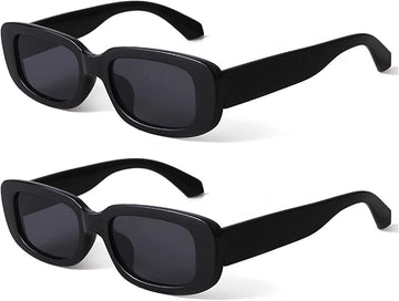 High quality Sunglasses for Women Men Retro 90s Sunglasses Womens Trendy Rectangular Sun Glasses  Unisex Stylish 2025