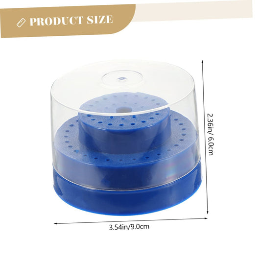 Manicure Supplies Nail Drill Bits Display Stand Storage Holder for Manicure Tools Easy Access Organizer for Home Salon Use