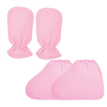 Good Price Paraffin Wax Machine Heated SPA Mittens Foot Liners, Thick Heat Hand Feet Treatment Insulated Mitt Spa Feet Cover Great for Men Women