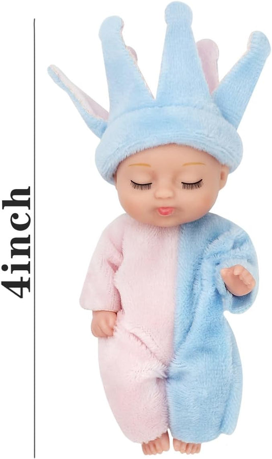 Best Price Baby Doll Toys with Animal Clothes,Cute Babies Gifts for Girls Kids Baby Shower Easter Basket Valentine