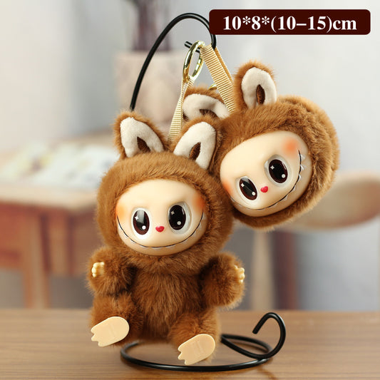 Hot sale labubu Doll PlushToys for Modern Home Decor, Collectible Toy Set for Desk Accessories