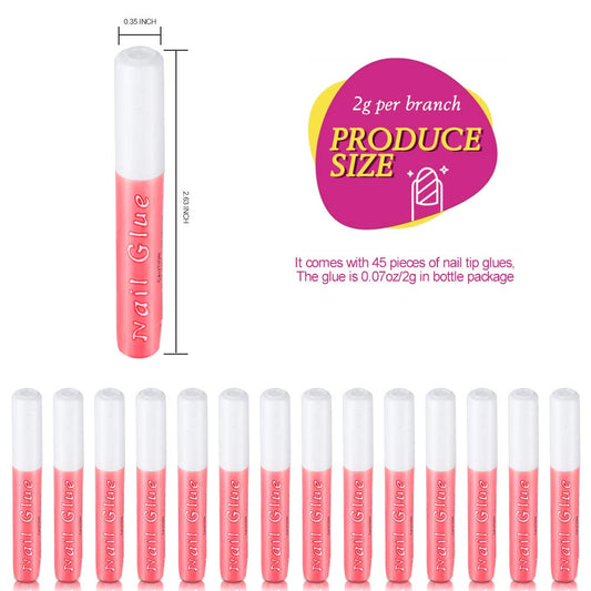 Wholesale Cheap Nail Glue for Acrylic Nails, Press on Nail Glue Strong, Best Nail Glue for Press on Nails Long Lasting Nail Glue for Nail Tips