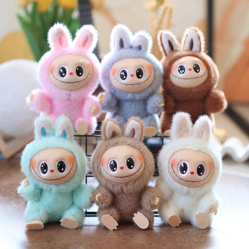 High Quality labubu Doll, Lovely PlushRandom Design Action Figures Collectible Toys Home Decorations, Holiday Birthday Gifts, Single Box