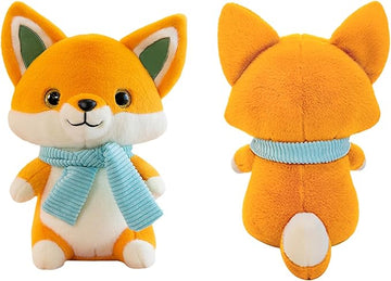 Best Price Plush with Wearable Scarf Cute Stuffed Animals Plushies Toy Pillow Gifts for Kids Yellow