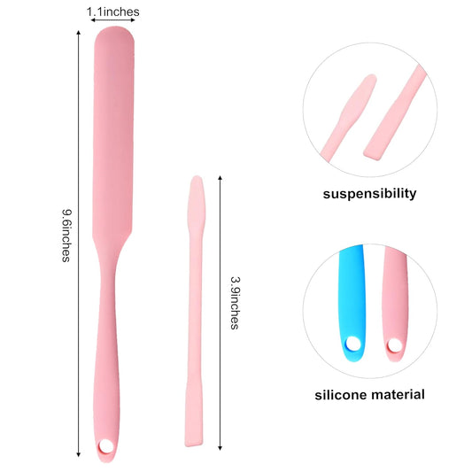 Best Price Wax Spatulas Set, Silicone Spatula Hair Removal Sticks Applicator Reusable Hard Wax Scraper,Eyebrow Wax Sticks For Home Salon Body Use