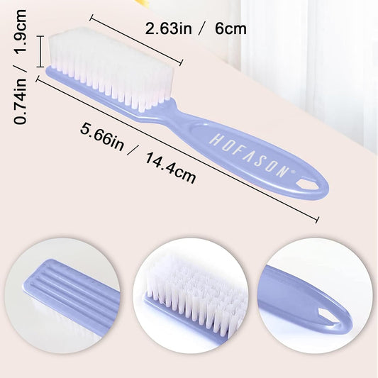 Wholesale Large .Handle Grip Nail Brush, Hand Fingernail Cleaner Brush Manicure Tools Scrub Cleaning Brushes Kit, Use for Toe and Nail Cleaning
