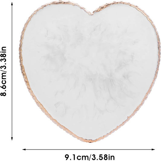 Professional Crystal  Nail Art Palette Nail Polish Palette Resin Nail Palette Nail Polish Mixing Plate DIY Nail Gel Makeup Display Board Pallet for Nail Art