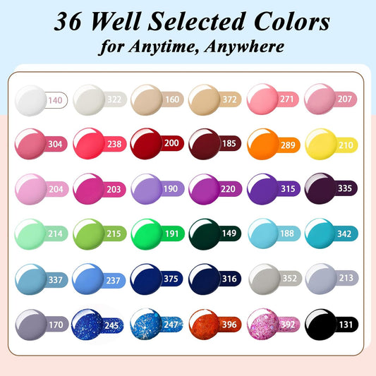 Wholesale Glitter Gel Nail Polish Set, 6 Colors Including Pink Red Silver Holographic Gel Kit UV LED Soak Off Nail Polish Home DIY Manicure