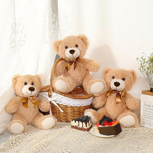Hot Sale Teddy Bears with Babies, Large Mom and 2 Baby Bears for Baby Shower, Big Bear Stuffed Plush for Christmas, Valentine's Day.Birthday