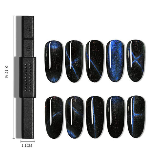 Good Price Nail Magnet Set Cat Eye Gel Nail Polish Magnet Wand Magnetic Nail Polish Cat Eye Magnet for Nails Cat Eye Magnets Sticks Nail Design Tools Nail Art