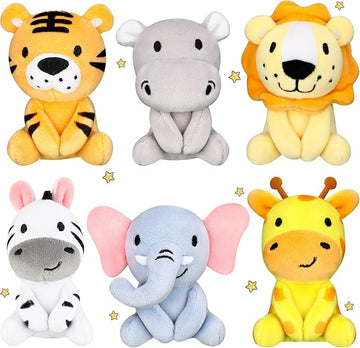 high Quality Cute Plush Elephant Lion Giraffe for Baby Shower Christmas Birthday Gift Stuffer Toy Themed Party Decoration