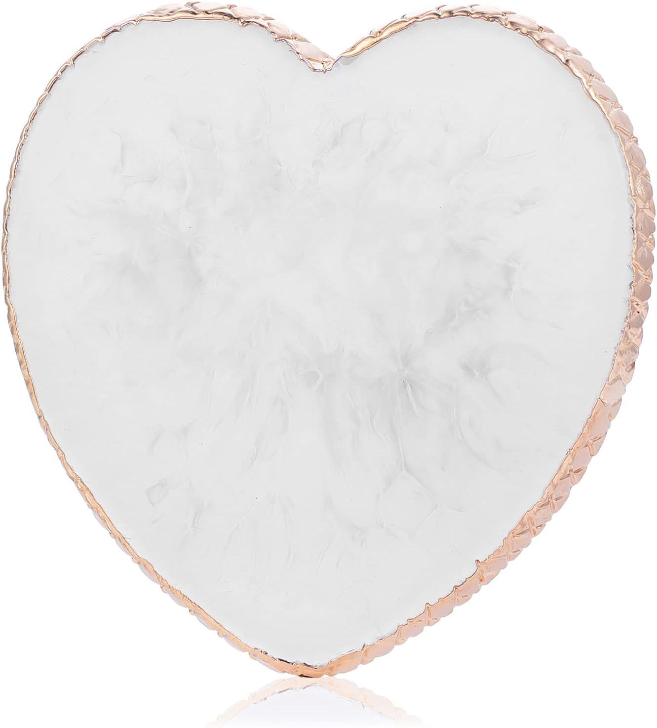 Professional Crystal  Nail Art Palette Nail Polish Palette Resin Nail Palette Nail Polish Mixing Plate DIY Nail Gel Makeup Display Board Pallet for Nail Art