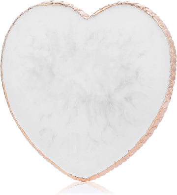 Professional Crystal  Nail Art Palette Nail Polish Palette Resin Nail Palette Nail Polish Mixing Plate DIY Nail Gel Makeup Display Board Pallet for Nail Art