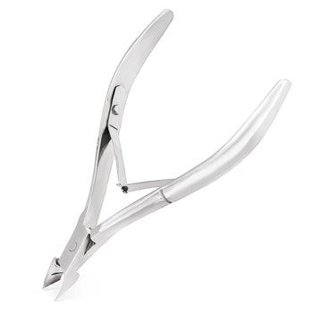 Professional Cuticle Trimmer Nail Cuticle Cutter Stainless Steel Cuticle Nippers with Sharp Blades of Cuticle Remover Clippers Manicure Tools Double Spring for Nail Care Pedicure Nail Tools