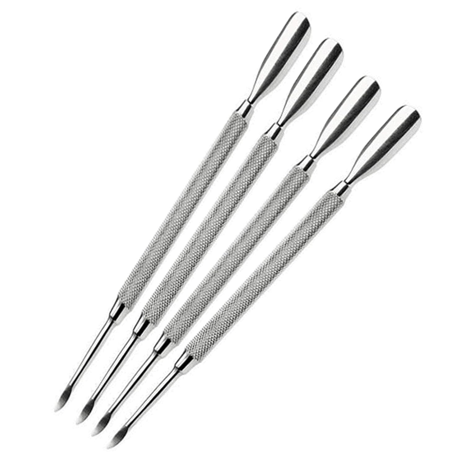 Wholesale Nail Cuticle Pusher and Cutter - Professional Grade Stainless Steel Cuticle Remover and Cutter - Durable Manicure and Pedicure Tool - for Fingernails and Toenails