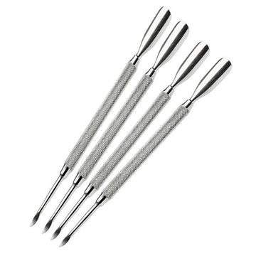 Wholesale Nail Cuticle Pusher and Cutter - Professional Grade Stainless Steel Cuticle Remover and Cutter - Durable Manicure and Pedicure Tool - for Fingernails and Toenails