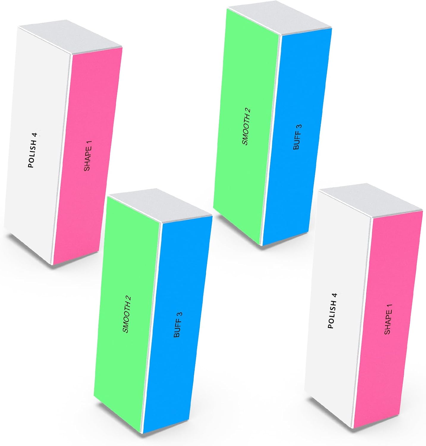 Wholesale Sponge Multifunctional Large Square Sponge Nail Buffer Block, 4 Way Nail File and Buffer for Smoothing and Polishing, Ideal for Nail Salons and Personal Use