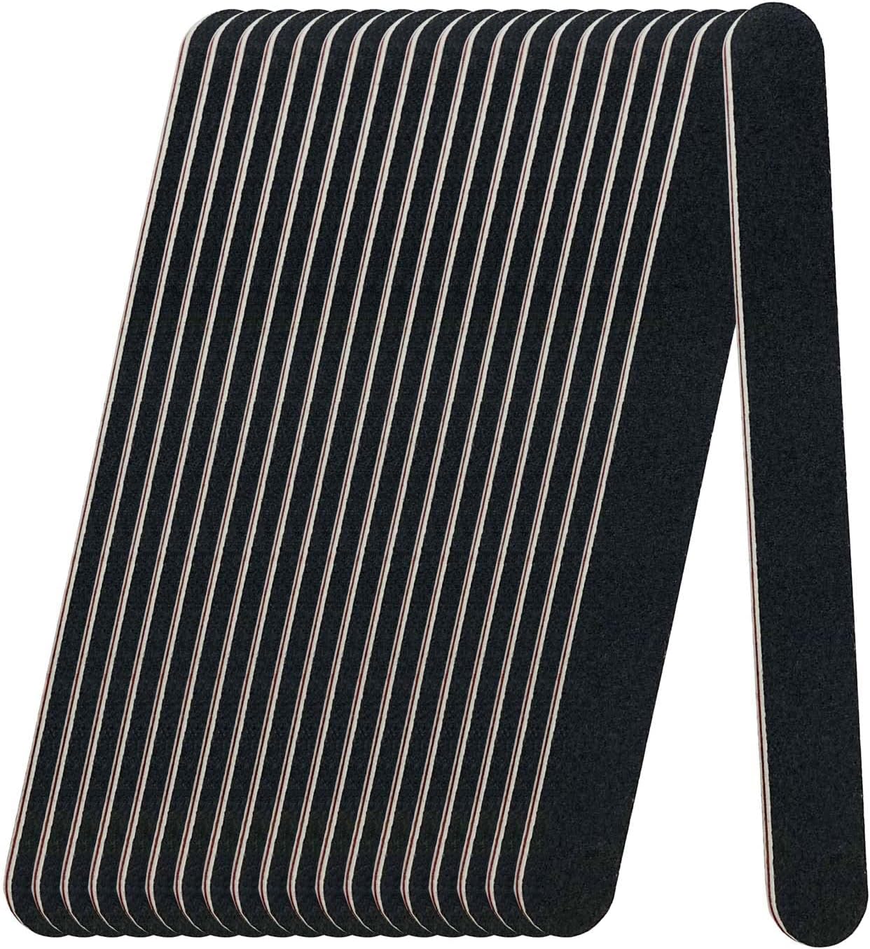 Mini Nail Files Bulk (100 Pcs), Double Sided Emery Board Nail File for Nature Nails, Manicure Tool Set Disposable Colorful Nail File for Home Salon