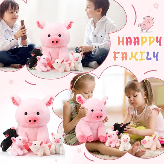 Hot Sale Custom Plush Stuffed Animal Cartoon Doll Toy Customised Plush Figure Toys Pig Soft Fabric Doll Animal Plush Toys