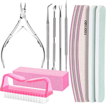 wholesale Nail Files 100/180, Nail Buffer Block, Cuticle Nippers, Cuticle Trimmer, Cuticle Pusher, Nail Tools, Nail Kit, Pedicure & Manicure Tools, Nail Prep Kit, Manicure Kit for Women