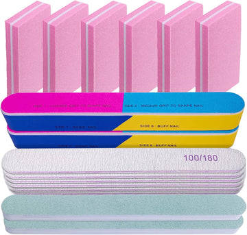 Hight Quality Nail File Kit Professional Nail Files & Buffers Manicure Supplies Filer Buffer for home salon
