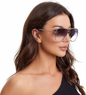 Cheap Wholesale  Sunglasses for Men & Women, Polarized Aviator Lenses with UV Protection, Oversized Sunglasses